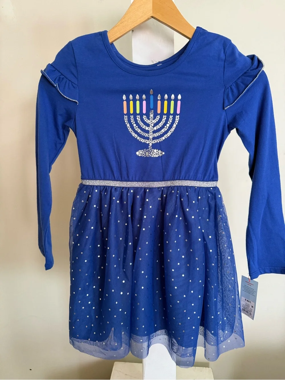 NWT Cat & Jack Hanukkah Tutu Dress